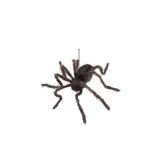 30" Black Hairy Halloween Spider