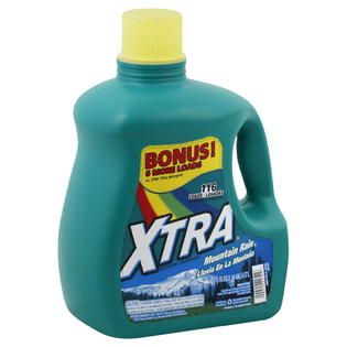 Xtra Mountain Rain 2x Concentrated 116 Loads Liquid Laundry Detergent