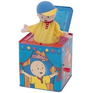 Caillou IDCAI2196 Jack in the Box   Toys & Games   Musical Instruments