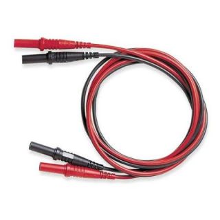 POMONA 5908A Test Leads, 48 In. L, Black/Red