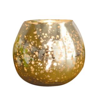 Amber Home Products Champagne Ball Shaped Votive