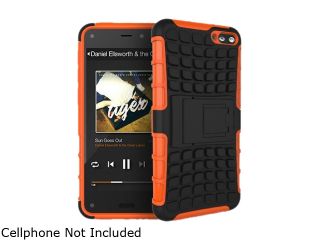 GearIT Orange Heavy Duty Armor Hybrid Rugged Stand Case for  Fire Phone GFIREMP47HYD9OR