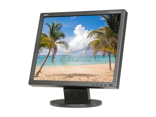 Open Box NEC Display Solutions AccuSync AS171 BK Black 17" 5ms LCD Monitor 250 cd/m2 1,000:1