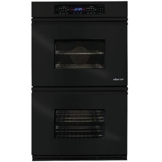 Dacor Convection Single Fan Double Electric Wall Oven (Black) (Common 30 in; Actual 29.87 in)