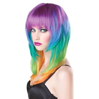 Adult Kaleidoscope Wig   One Size Fits Most