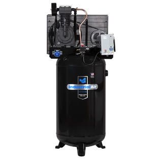 Industrial Air  80 Gallon Stationary Vertical Electric Air Compressor