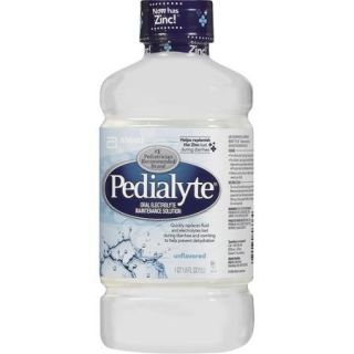 Pedialyte Oral Electrolyte Solution, Unflavored, 1 L