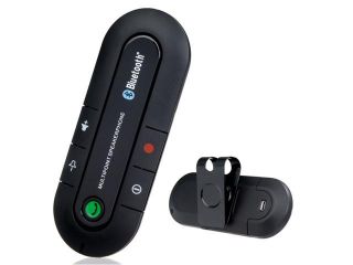 Bluetooth Handsfree Speaker Phone + Charger Car Kit for Mobile Phone