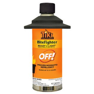 Tiki 12 oz. Bitefighter Ready 2 Light Canister   Outdoor Living