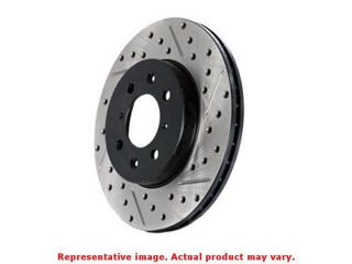 StopTech Brake Rotor   SportStop Drilled & Slotted 127.44114R Front Right Fits