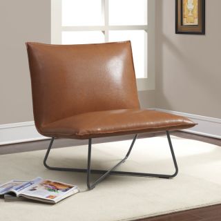 Saddle Brown Pillow Lounge Chair  ™ Shopping   Great Deals
