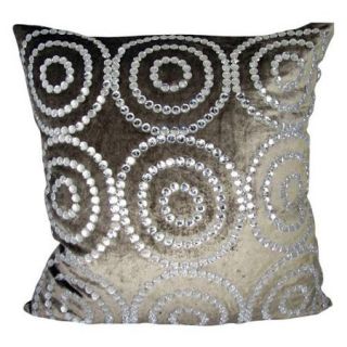 Design Accents Jewel Circles Pillow   20L x 20W in.