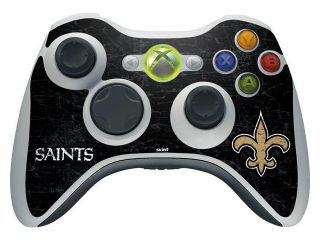 Xbox360 Custom UN MODDED Controller "Exclusive Design   New Orleans Saints Distressed"