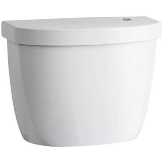 KOHLER Cimarron Touchless 1.28 GPF Single Flush Toilet Tank Only in White K 5692 0