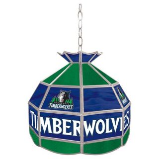 Minnesota Timberwolves Tiffany Style Lamp   16 inch