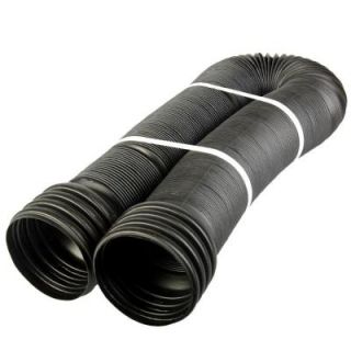 Bend A Drain 4 in. x 12 ft. Polypropylene Flexible Perforated Drain Pipe 330112