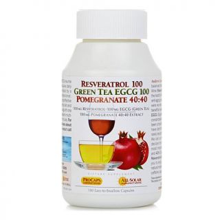 Resveratrol EGCG Pomegranate   180 Capsules   7631533