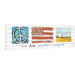 Marmont Hill   Live Free Marthas Vineyard by Tori Campisi Painting