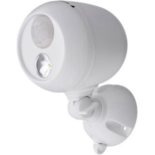Mr. Beams Wireless Motion Sensing LED Spotlight, White