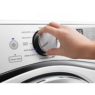 Whirlpool WFW97HEDW 4.5 cu. ft. Duet® Front Load Washer w/ Load and