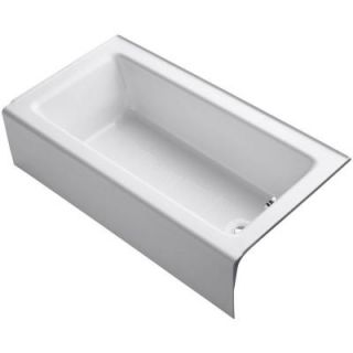 KOHLER Bellwether 5 ft. Right Drain Soaking Tub in White K 876 0