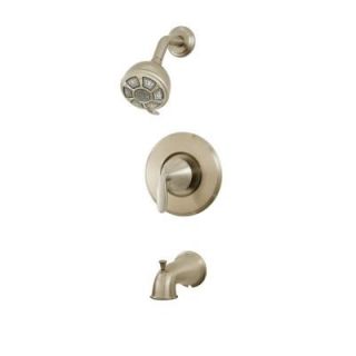 Pfister Pasadena Single Handle 3 Spray Tub and Shower Faucet in Brushed Nickel 8P8 PDKK
