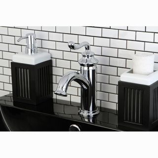 Kingston Brass Royale Single Handle Centerset Bathroom Faucet with Pop