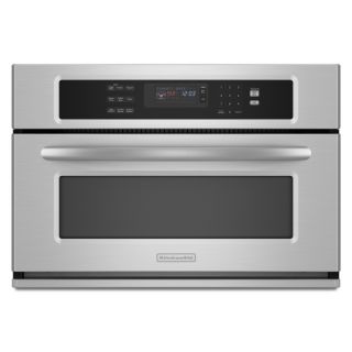 KitchenAid 1.4 cu ft Built In Convection Microwave (Stainless Steel)