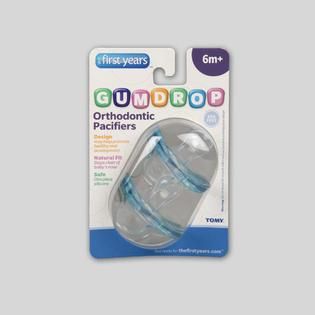 The First Years 2 Pack GumDrop Infants Orthodontic Pacifiers   Baby