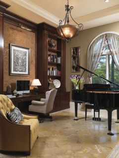 Study Room   Traditional   Home Office   Photos by B. Pila Design
