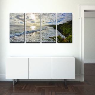 Island Escape by Christopher Doherty 4 Piece Photographic Printt on