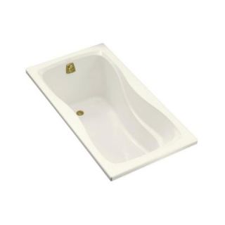 KOHLER Hourglass 5 ft. Left Hand Drain Alcove Bath Tub in White K 1219 L 0