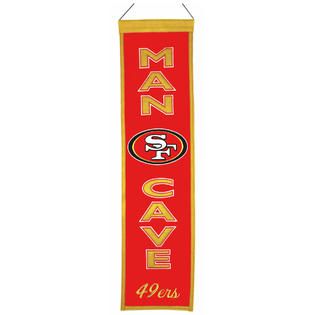Winning Streak San Francisco 49ers Man Cave Banner