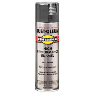 Rust Oleum Professional 15 oz. Gloss Dark Machine Gray Protective Enamel Spray Paint 7587838