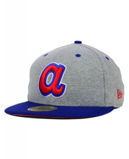 New Era Atlanta Braves Sweat Team Pop 59FIFTY Cap   Sports Fan Shop By