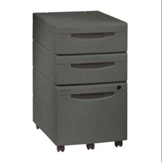 Aspira Mobile Underdesk Box and File Pedestal (Charcoal)