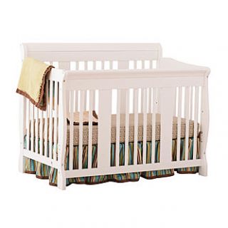 Stork Craft Tuscany 4 in 1 Convertible Crib   White   Baby   Furniture