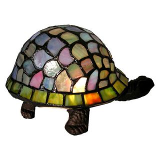 Warehouse of Tiffany Turtle Accent 4 H Table Lamp