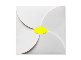 2.5 x 1.375 Oval Labels, 21 Per Sheet   White   Pack of 10