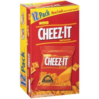 Cheez It Baked Snack Crackers, 12ct