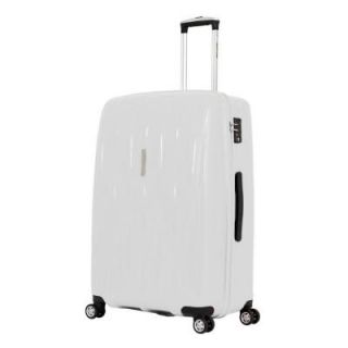 SWISSGEAR 28 in. Upright Hardside Spinner Suitcase in White 6191100177