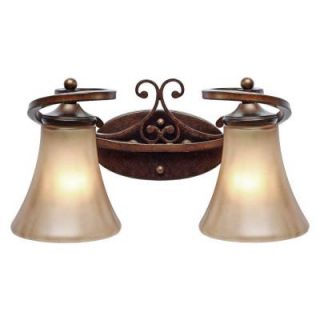 Sieva Collection 2 Light Russet Bronze Bath Vanity Light 002BA2MPRSB