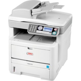 Oki MB480 LED Multifunction Printer   Monochrome   Plain Paper Print