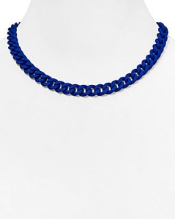 MARC BY MARC JACOBS Rubber Chain Necklace, 17.5"