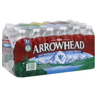 Arrow Water, 100% Mountain Spring, 24   16.9 oz (500 ml) bottles [405