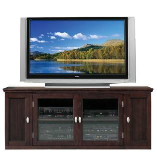 Leick  Riley Holliday 62 TV Stand with Storage   Espresso