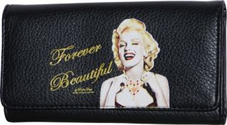 Womens Marilyn Forever Beautiful Wallet MR0   Black