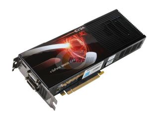 EVGA 01G P3 N892 AR GeForce 9800 GX2 Superclocked 1GB 512 bit GDDR3 PCI Express 2.0 x16 HDCP Ready SLI Supported Video Card