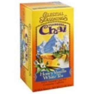 Celestial Seasonings 27964 3pack Celestial Seasonings Honey Vanilla White Chai Tea   3x20 bag