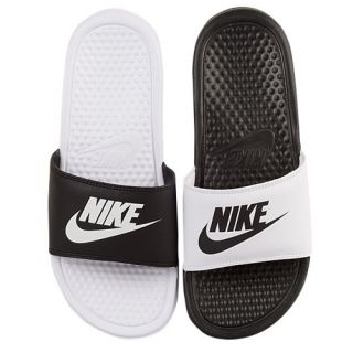 Nike Benassi JDI Mismatch Slide   Womens   Casual   Shoes   Black/White